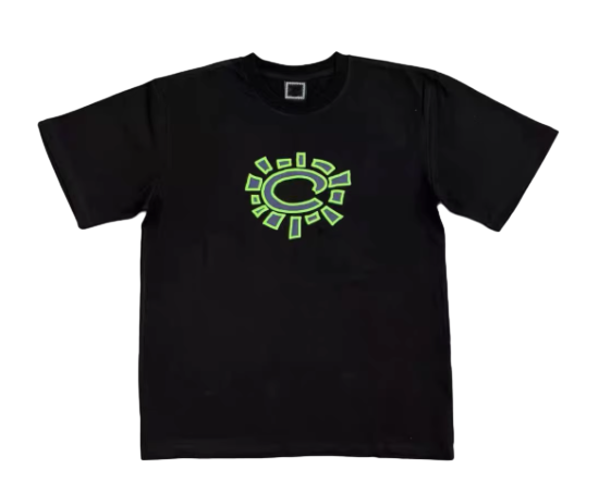 Adwysd Sun Curls Pure Cotton Street Style T shirt man and women